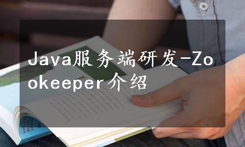 Java服务端研发-Zookeeper介绍