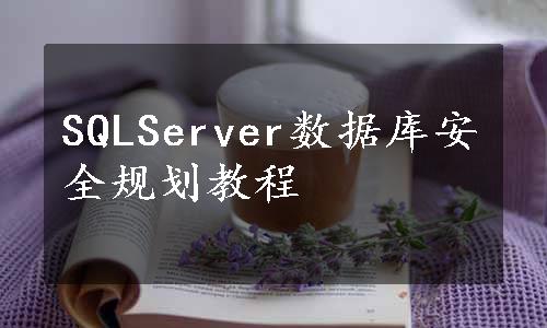 SQLServer数据库安全规划教程