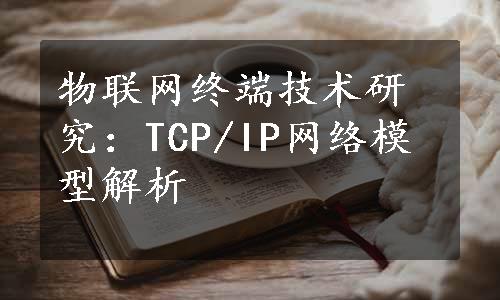 物联网终端技术研究：TCP/IP网络模型解析