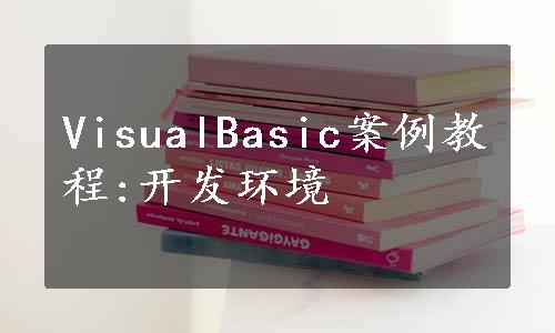 VisualBasic案例教程:开发环境