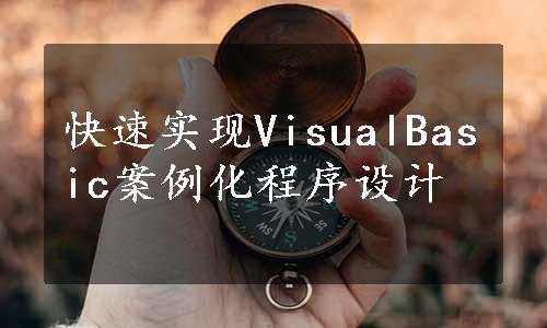 快速实现VisualBasic案例化程序设计