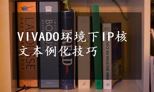 VIVADO环境下IP核文本例化技巧