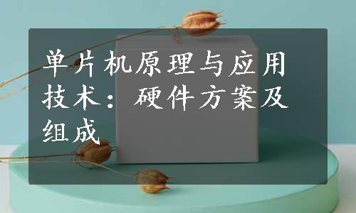 单片机原理与应用技术：硬件方案及组成