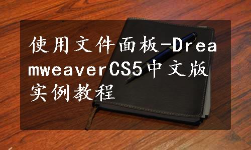 使用文件面板-DreamweaverCS5中文版实例教程