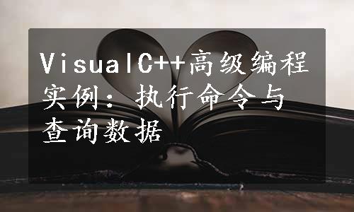 VisualC++高级编程实例：执行命令与查询数据