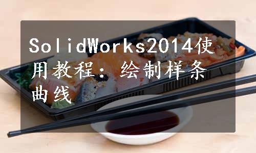 SolidWorks2014使用教程：绘制样条曲线