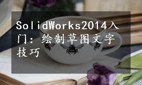 SolidWorks2014入门：绘制草图文字技巧