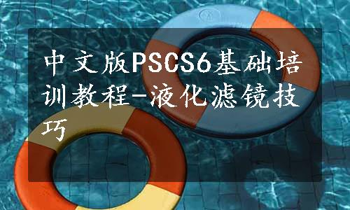 中文版PSCS6基础培训教程-液化滤镜技巧