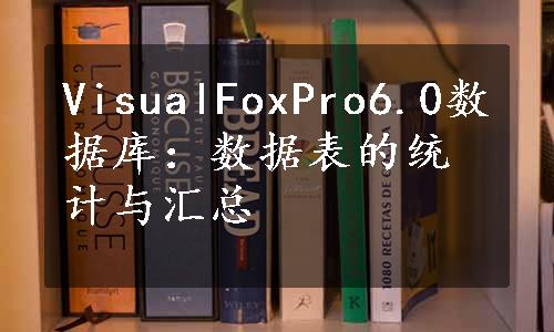 VisualFoxPro6.0数据库：数据表的统计与汇总