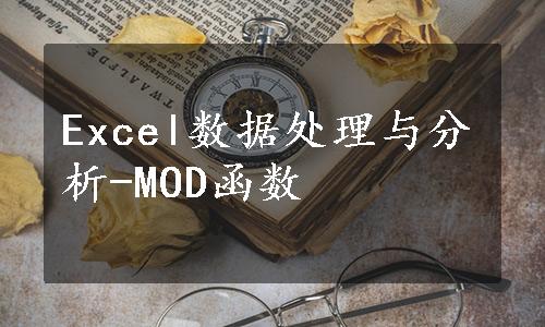 Excel数据处理与分析-MOD函数