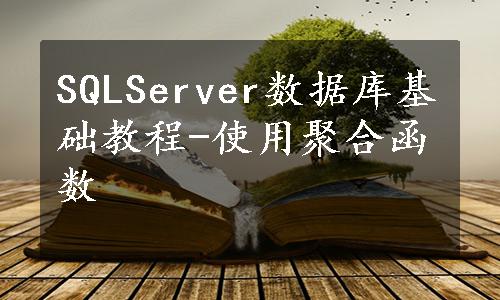 SQLServer数据库基础教程-使用聚合函数