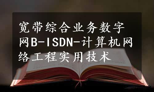 宽带综合业务数字网B-ISDN-计算机网络工程实用技术