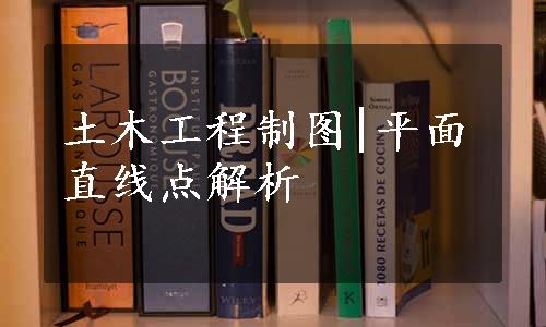 土木工程制图|平面直线点解析