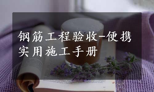 钢筋工程验收-便携实用施工手册