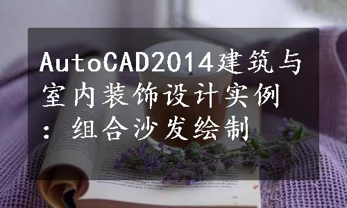 AutoCAD2014建筑与室内装饰设计实例：组合沙发绘制