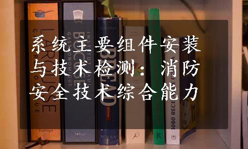 系统主要组件安装与技术检测：消防安全技术综合能力