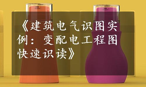 《建筑电气识图实例：变配电工程图快速识读》