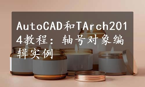 AutoCAD和TArch2014教程：轴号对象编辑实例