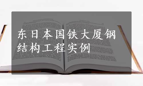 东日本国铁大厦钢结构工程实例