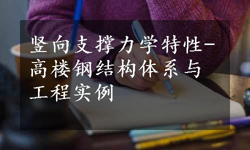 竖向支撑力学特性-高楼钢结构体系与工程实例