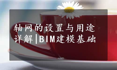 轴网的设置与用途详解|BIM建模基础