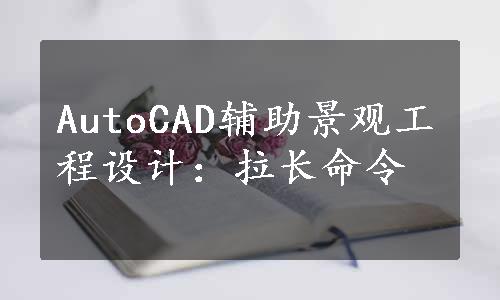 AutoCAD辅助景观工程设计：拉长命令