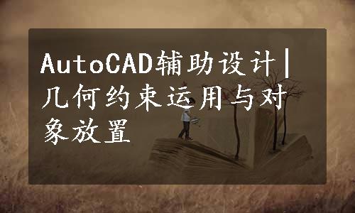 AutoCAD辅助设计|几何约束运用与对象放置