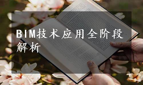 BIM技术应用全阶段解析