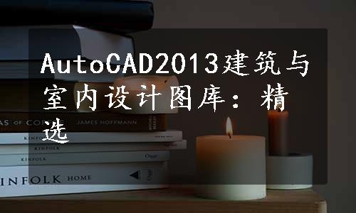 AutoCAD2013建筑与室内设计图库：精选