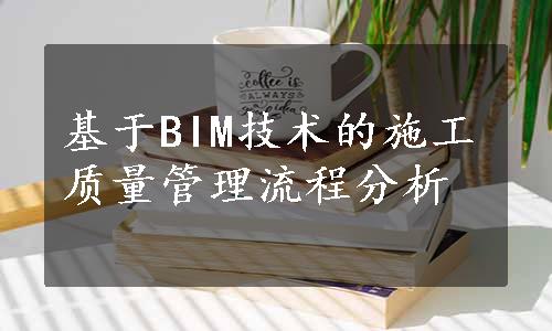 基于BIM技术的施工质量管理流程分析