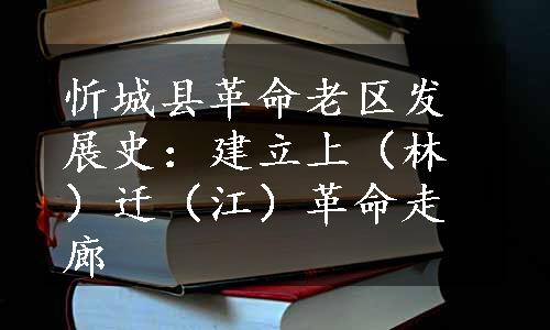 忻城县革命老区发展史：建立上（林）迁（江）革命走廊