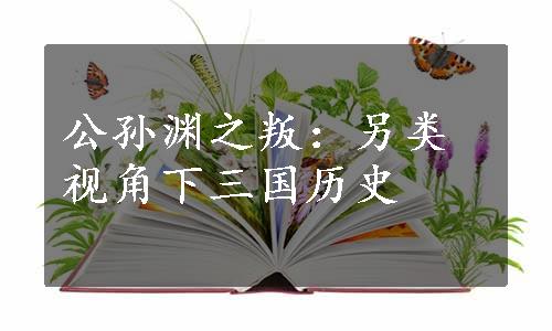 公孙渊之叛：另类视角下三国历史