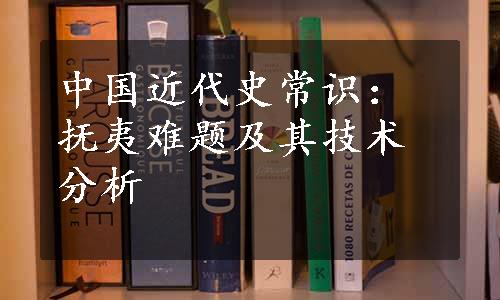 中国近代史常识：抚夷难题及其技术分析