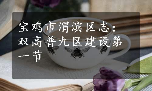 宝鸡市渭滨区志：双高普九区建设第一节