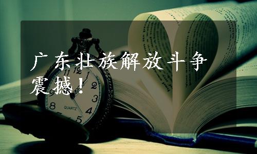 广东壮族解放斗争震撼！