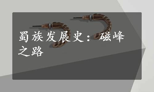 蜀族发展史：磁峰之路