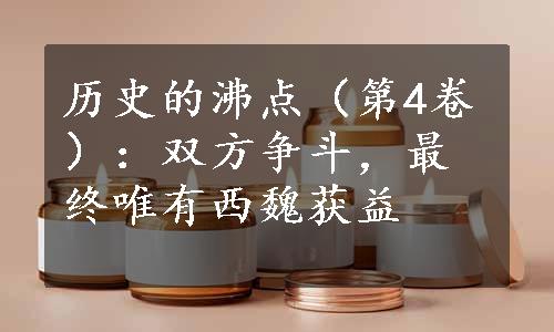 历史的沸点（第4卷）：双方争斗，最终唯有西魏获益