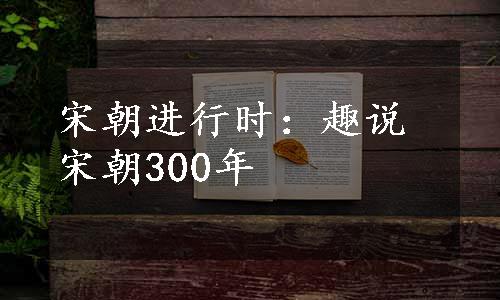 宋朝进行时：趣说宋朝300年