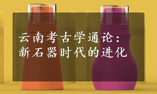 云南考古学通论：新石器时代的进化