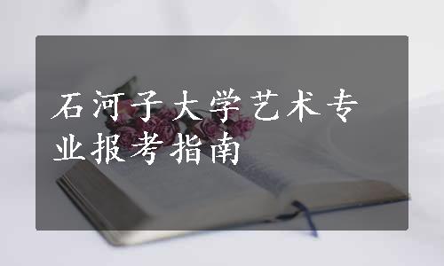 石河子大学艺术专业报考指南