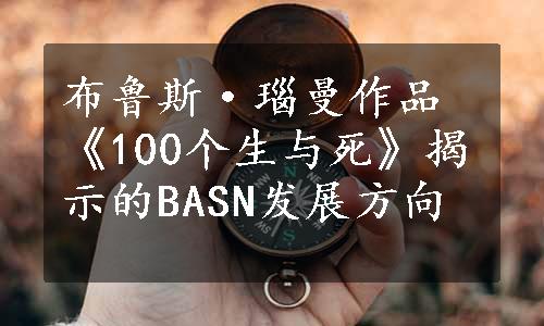 布鲁斯·瑙曼作品《100个生与死》揭示的BASN发展方向