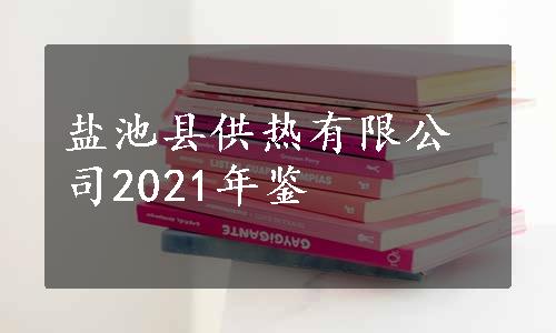 盐池县供热有限公司2021年鉴