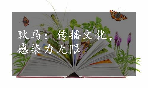 耿马：传播文化，感染力无限