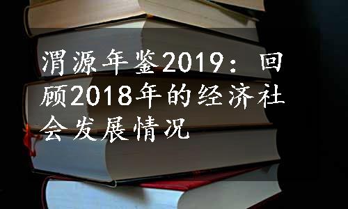 渭源年鉴2019：回顾2018年的经济社会发展情况