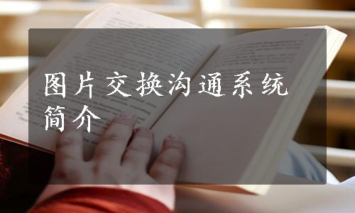 图片交换沟通系统简介