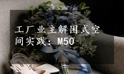 工厂业主解困式空间实践：M50