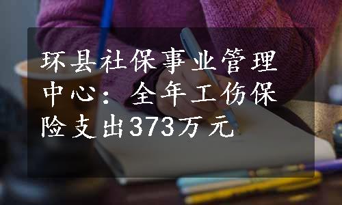 环县社保事业管理中心：全年工伤保险支出373万元