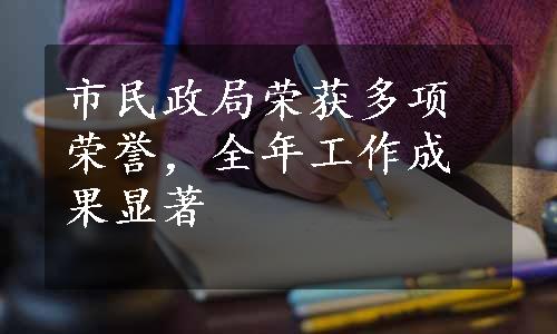 市民政局荣获多项荣誉，全年工作成果显著