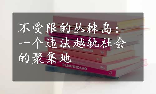 不受限的丛棘岛：一个违法越轨社会的聚集地