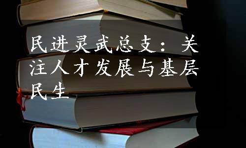 民进灵武总支：关注人才发展与基层民生